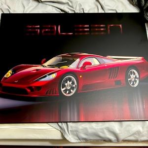 Saleen poster car